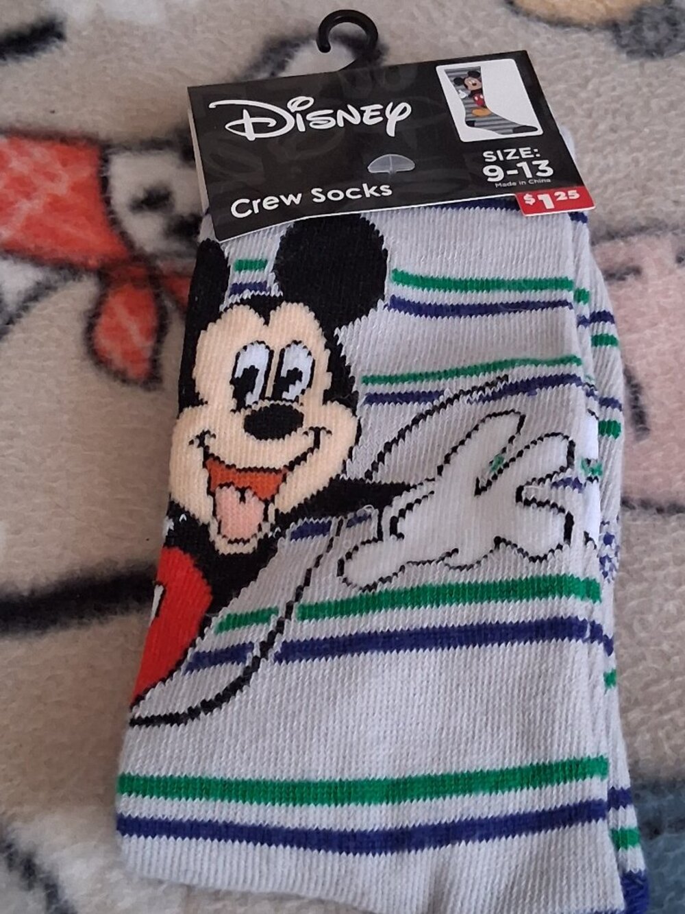 MICKEY SOCKS BRAND NEW